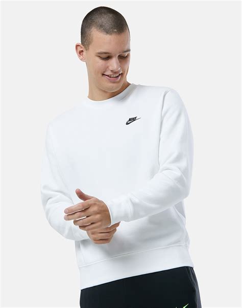 nike flc club hoodie weiß|nike club fleece jumper.